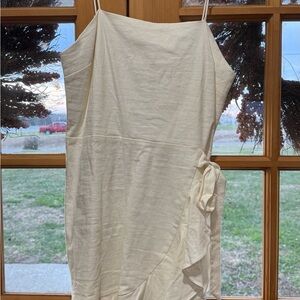 Express Medium White Dress